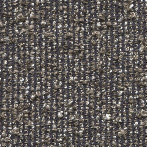 Tissu Holland and Sherry pour veste sur-mesure lin, coton et polyamide mélange bouclé bleu marine et beige