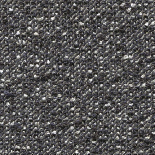Tissu Holland and Sherry pour veste sur-mesure lin, coton et polyamide mélange bouclé gris et bleu marine
