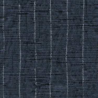 Tissu Holland and Sherry pour veste sur-mesure coton et élastane bleu marine à rayures fines blanches