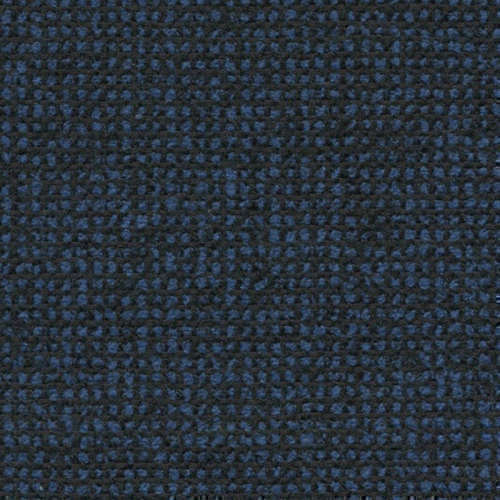 Tissu Holland and Sherry pour veste sur-mesure laine, coton et polyamide bleu marine à petits carreaux