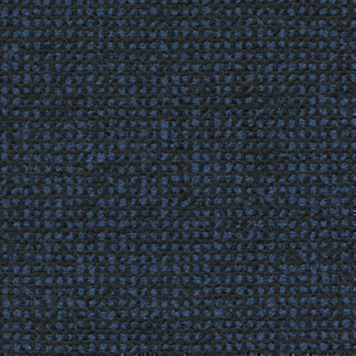 Tissu Holland and Sherry pour veste sur-mesure laine, coton et polyamide bleu marine à petits carreaux