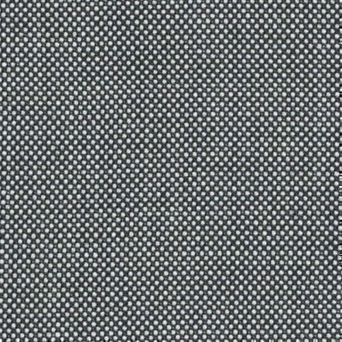 Tissu Holland and Sherry pour costume sur-mesure 100% laine caviar noir et blanc