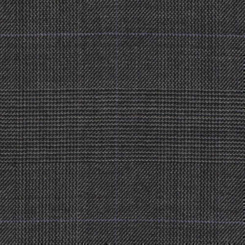 Tissu Holland and Sherry pour costume sur-mesure 100% laine Prince de Galles gris