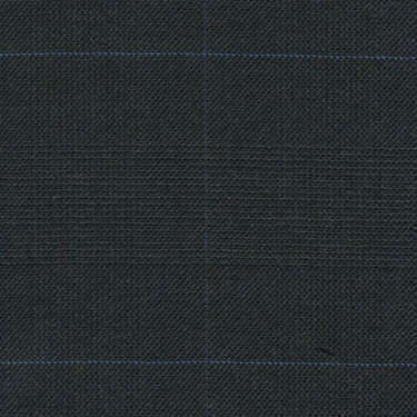 Tissu Holland and Sherry pour costume sur-mesure 100% laine Prince de Galles gris charbon