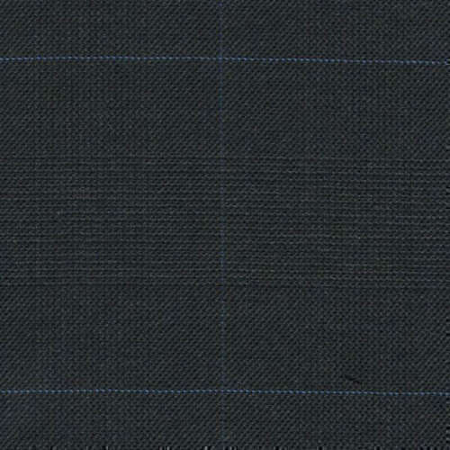Tissu Holland and Sherry pour costume sur-mesure 100% laine Prince de Galles gris charbon