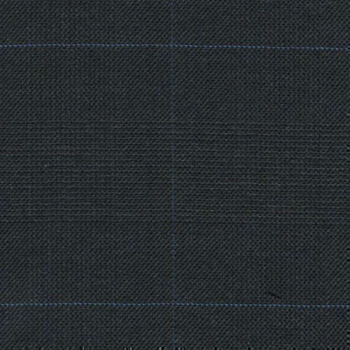 Tissu Holland and Sherry pour costume sur-mesure 100% laine Prince de Galles gris charbon