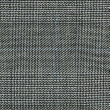 Tissu Holland and Sherry pour costume sur-mesure 100% laine Prince de Galles noir et blanc