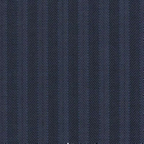 Tissu Holland and Sherry pour costume sur-mesure 100% laine à chevrons bleu
