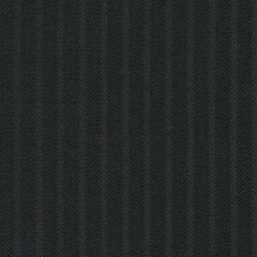 Tissu Holland and Sherry pour costume sur-mesure 100% laine noir à rayures