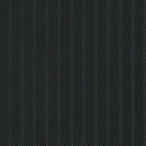 Tissu Holland and Sherry pour costume sur-mesure 100% laine noir à rayures