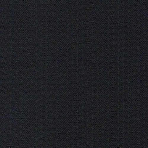 Tissu Holland and Sherry pour costume sur-mesure 100% laine noir à rayures étroites