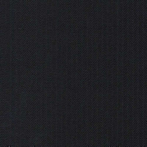Tissu Holland and Sherry pour costume sur-mesure 100% laine noir à rayures étroites