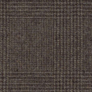 Tissu Holland and Sherry pour costume sur-mesure flanelle Prince de Galles marron ardoise