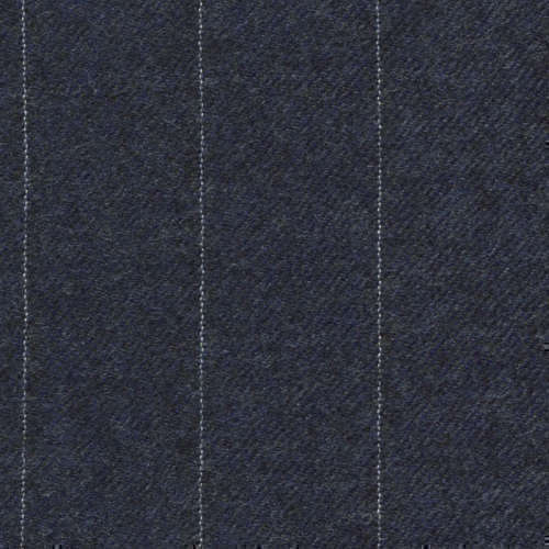 Tissu Holland and Sherry pour costume sur-mesure flanelle bleu clair à rayures