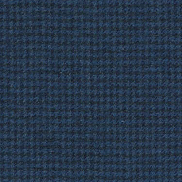 Tissu Holland and Sherry pour costume sur-mesure flanelle pied de poule bleu France