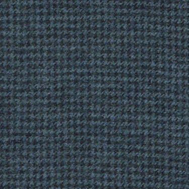 Tissu Holland and Sherry pour costume sur-mesure flanelle pied de poule bleu