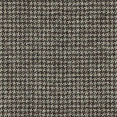 Tissu Holland and Sherry pour costume sur-mesure flanelle pied de poule gris clair