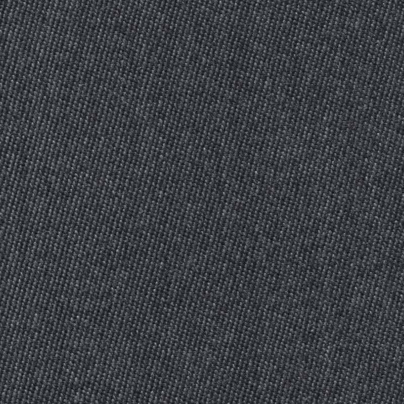 Tissu Holland and Sherry pour pantalon sur-mesure 100% laine whipcord gris foncé