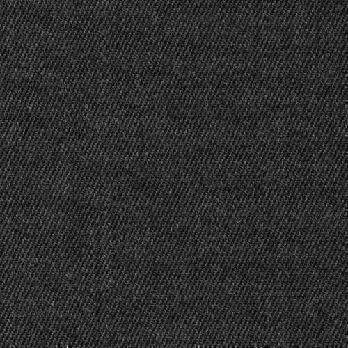 Tissu Holland and Sherry pour pantalon sur-mesure 100% laine twill serré gris charbon
