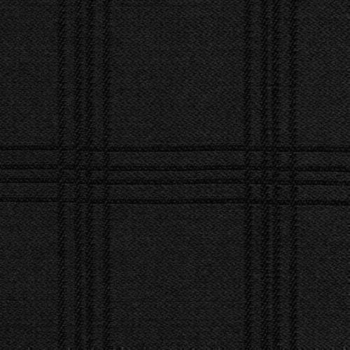 Tissu Holland and Sherry pour smocking sur-mesure 100% laine Prince de Galles noir