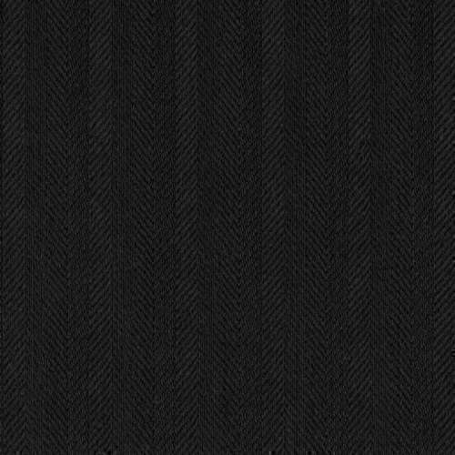 Tissu Holland and Sherry pour smocking sur-mesure 100% laine chevrons noir