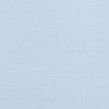 Tissu pour chemise sur-mesure Induo déperlant twill uni bleu clair