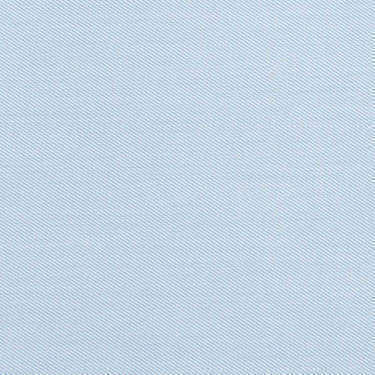 Tissu pour chemise sur-mesure Induo déperlant twill uni bleu clair