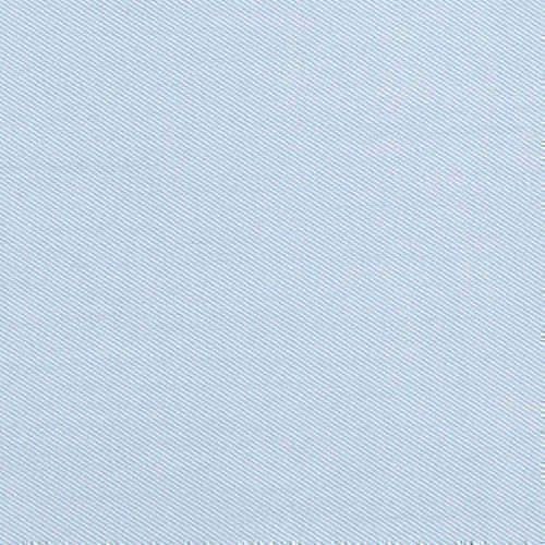 Tissu pour chemise sur-mesure Induo déperlant twill uni bleu clair