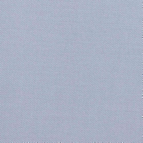 Tissu pour chemise sur-mesure Induo déperlant twill uni bleu