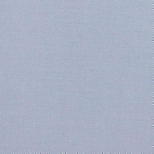 Tissu pour chemise sur-mesure Induo déperlant twill uni bleu