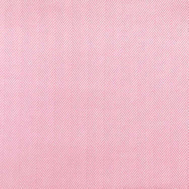Tissu pour chemise sur-mesure chevron uni rose