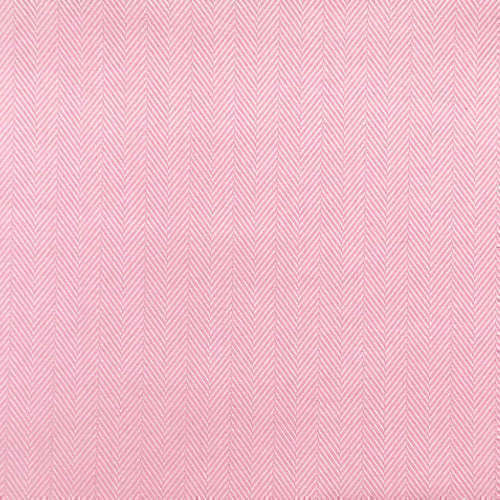 Tissu pour chemise sur-mesure chevron uni rose