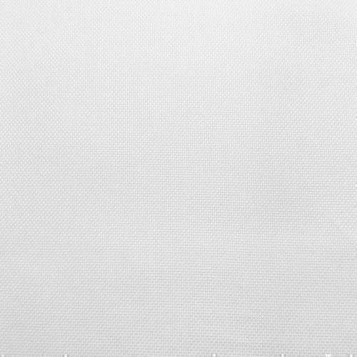 Tissu pour chemise sur-mesure oxford uni blanc