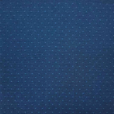 Tissu pour chemise sur-mesure popeline bleu foncé